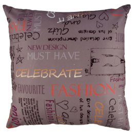 Aberto Design Cojín Multicolor 43 x 43 cm